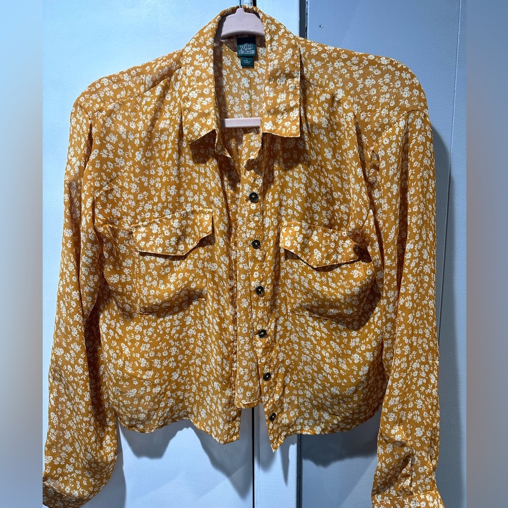 Flowered blouse